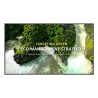 LG 50" signage 50UL3Q UHD Signage, 350nit, 16/7, 1% haze, webOS 6.0, Landscape and Portrait, 59mm, even bezel