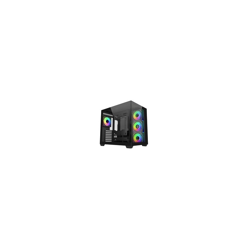 Cooler Master case Elite 681, ATX, Průhledná bočnice, 4x 120mm ARGB Fan, Černá
