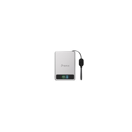 BMX SolidSafe™ 5K Solid-State Magnetic Power Bank, Silver