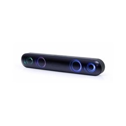 GEMBIRD Soundbar SPKBT-BAR400L, Bluetooth, 2x5W, LED podsvícení, černá