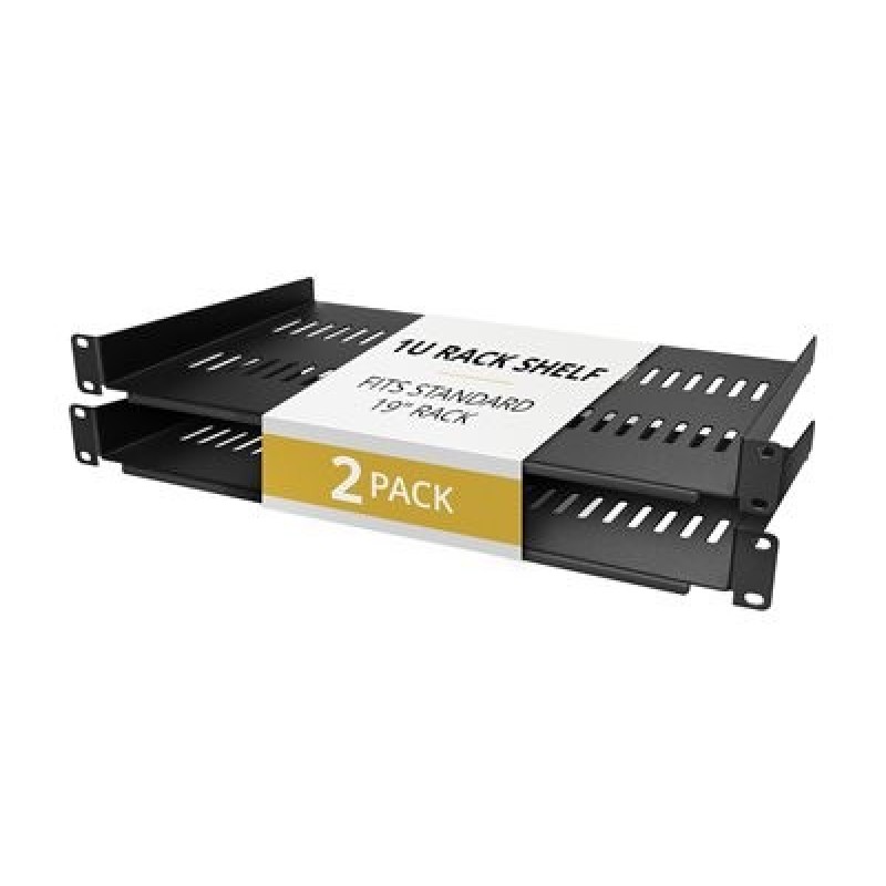 Startech 2-Pack 1U Server Rack Shelf/.