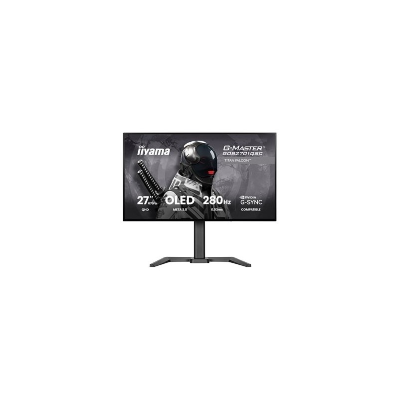Iiyama GOB2701QSC-B1 27IN 69CM M3-OLED/2560X1440 1500000:1 1500CD/QHD