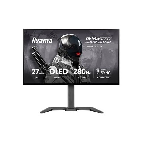 Iiyama GOB2701QSC-B1 27IN 69CM M3-OLED/2560X1440 1500000:1 1500CD/QHD