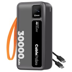 OBAL:ME CablePulse Powerbanka 30000mAh 22,5W Black