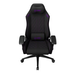 LORGAR CHA41, Ergonomic Gaming Chair Advanced, premium anti-stain fabric, Black/pur