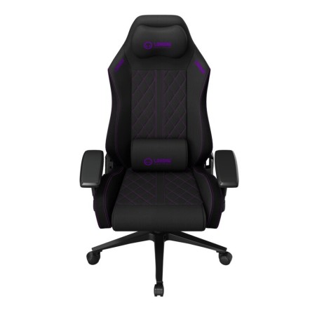 LORGAR CHA41, Ergonomic Gaming Chair Advanced, premium anti-stain fabric, Black/pur
