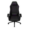LORGAR CHA41, Ergonomic Gaming Chair Advanced, premium anti-stain fabric, Black/pur