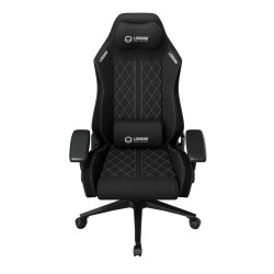 LORGAR CHA41, Ergonomic Gaming Chair Advanced, premium anti-stain fabric, Black/white