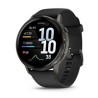 Garmin Venu® 4 - 45 mm Slate a Černý silikonový řemínek