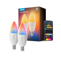 Govee Smart žárovka RGBWW 5W-50W 450lm E14 Long Life 2ks Matter