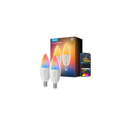 Govee Smart žárovka RGBWW 5W-50W 450lm E14 Long Life 2ks Matter