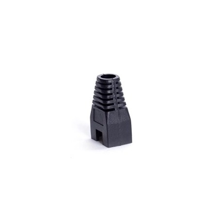 Ochrana pro konektor RJ45, non-snag-proof - černá, 100ks