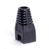 Ochrana pro konektor RJ45, non-snag-proof - černá, 100ks