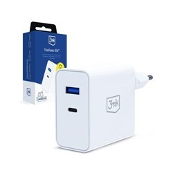 3mk FlowPower 45W 1A1C PD3.0 QC4+ White