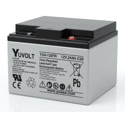 Yuasa YUVOLT Y24-12FR VdS (12V 12Ah, M5)