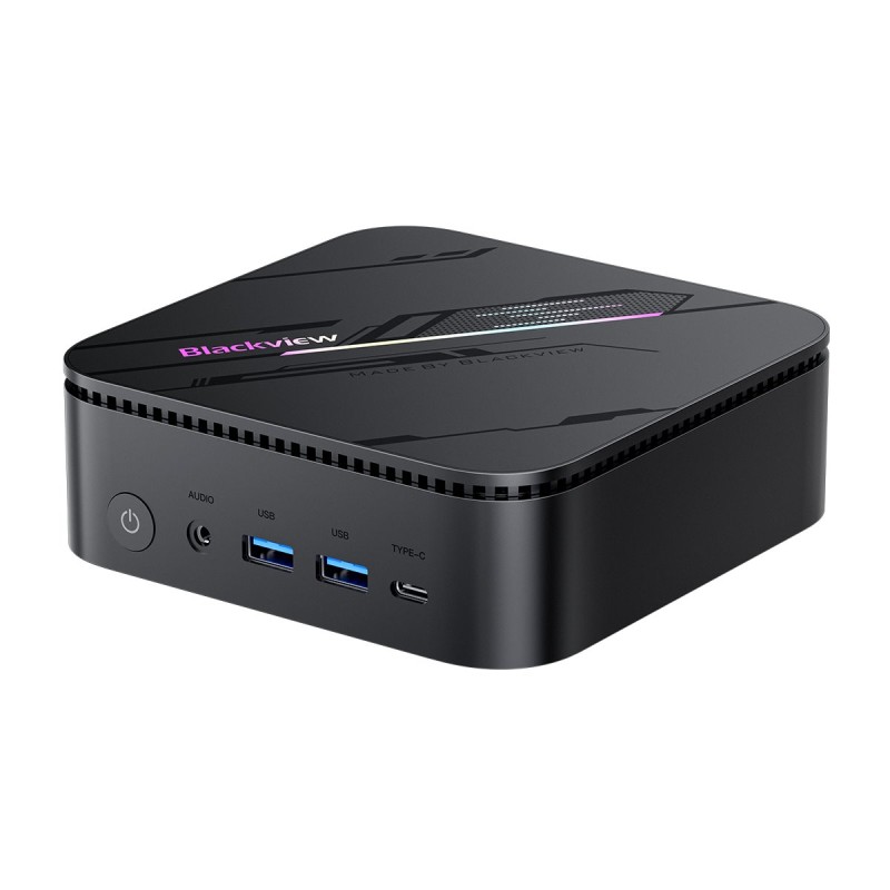 BLACKVIEW miniPC MP100 Pro i5-12450H 4.4GHz 16/512GB,WiFi 6,BT 5.2,RJ45,1xUSB-C,6xUSB 3.1,1xPD,1xHDMI,1xDP,jack,W11Pro