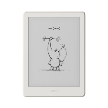 E-book ONYX BOOX GO 6 (Gen II), shell, 6" Carta 1300, 32GB, Bluetooth, Android 11, E-ink displej