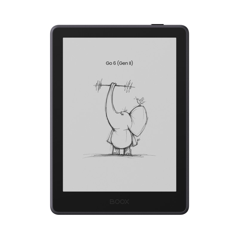 E-book ONYX BOOX GO 6 (Gen II), plum, 6" Carta 1300, 32GB, Bluetooth, Android 11, E-ink displej