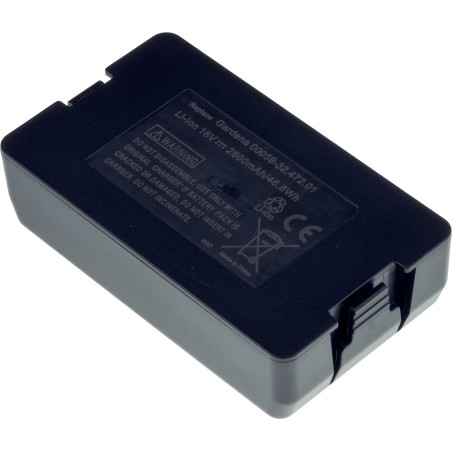 Baterie T6 Power pro Gardena Sileno minimo 250, City 250, 400, 500, 18V, 2600mAh, 46,8Wh, Li-ion