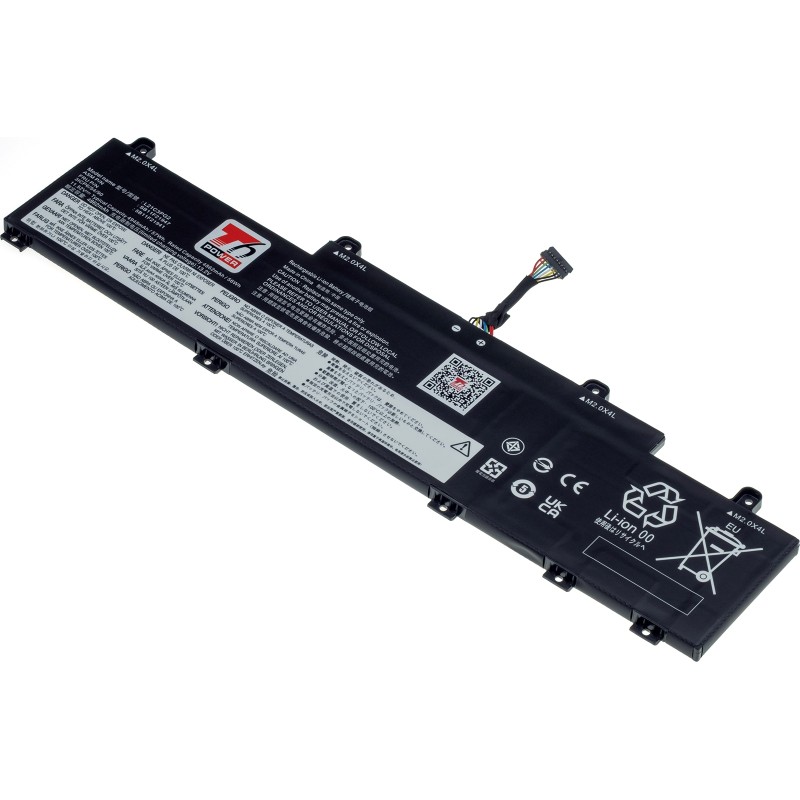 Baterie T6 Power pro Lenovo ThinkPad L14 Gen 3, Gen 4, L15 Gen 3, Gen 4, 4948mAh, 57Wh, 3cell