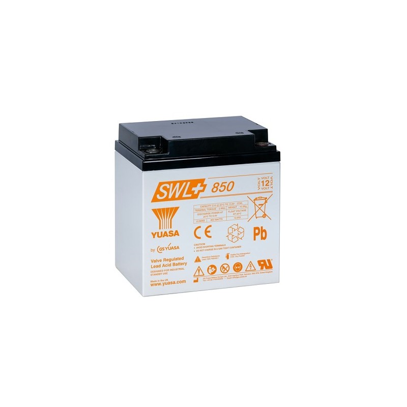 Baterie YUASA SWL+850 (12V, 28,8Ah, životnost 15let a více)