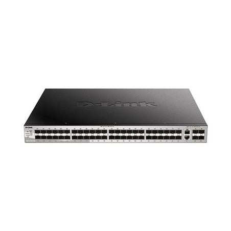 D-Link DGS-3130-54S L3 Stackable Managed switch, 48x SFP, 2x 10G RJ-45, 4x 10G SFP+