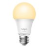 LED žárovka TP-LINK Tapo L510E, E27, 220-240V, 8.7W, 806lm, 2700k, teplá bílá, 15000h, stmívatelná chytrá Wi-Fi žárovka