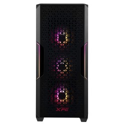 ADATA XPG case STARKER AIR Mid-Tower, bez zdroje, 1x 120mm + 1x 120mm ARGB, Černá