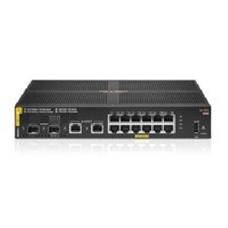 HPE Aruba Networking CX 6000 12G Class4 PoE 2G/2SFP 139W Switch R8N89AR RENEW