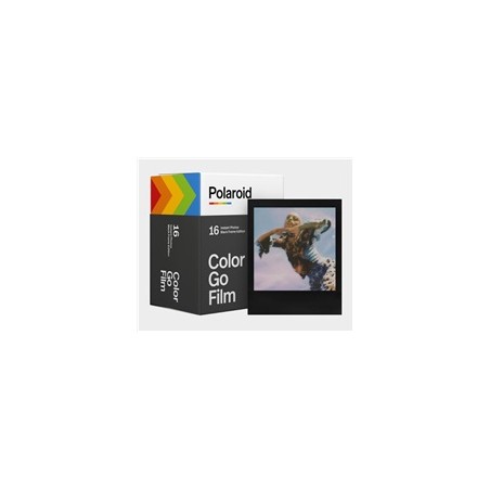 Polaroid Go Film Double Pack 16 photos - Black Frame