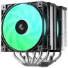 DEEPCOOL CPU Chladič AG620 G2 ARGB, 2x120mm, ARGB, LGA1851, AM5, černá