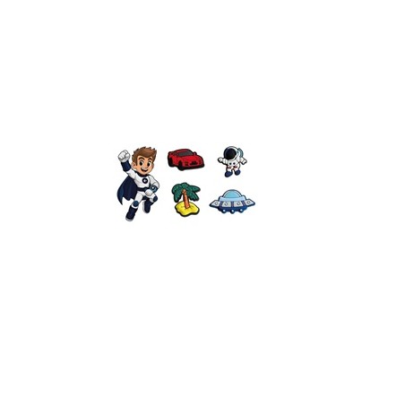 Garett Charms Neo Set 1 - set ozdobných pinů do řemínku