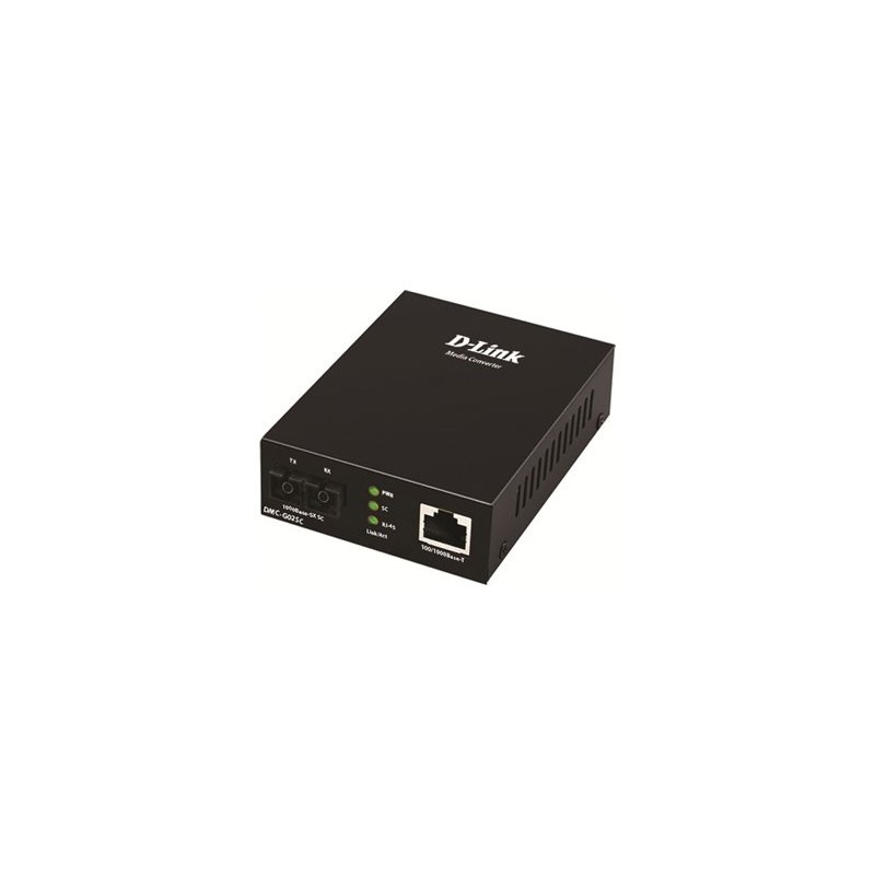 D-Link DMC-G02SC/E - 100/1000Base-t to 1000Base-SX SC Multi-mode Media Converter (550m)