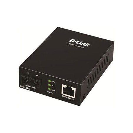 D-Link DMC-G02SC/E - 100/1000Base-t to 1000Base-SX SC Multi-mode Media Converter (550m)