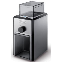 DeLonghi KG89 mlýnek na kávu, 110 W, nastavení hrubosti, kontrolka, ocelové kameny, bezpečnostní systém, černý