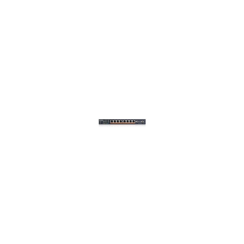 Zyxel XMG1915-10EP, 8-port 2.5GbE, 2 SFP+, 8 x PoE++ 130W Smart Switch, hybird mode, standalone or NebulaFlex Cloud