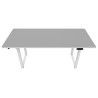 COUGAR stůl E-GRAV 180 WHITE elictric 1800 x 800 x 15 mm, 730~1180mm Silent Dual Motor Drive