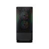 COUGAR PC skříň MX430 Air RGB Black Mid Tower Air Vents Front Panel with ARGB strips 3 x ARGB Fans 4mm TG Left Panel