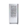 COUGAR PC skříň MX430 Air RGB White Mid Tower Air Vents Front Panel with ARGB strips 3 x ARGB Fans 4mm TG Left Panel