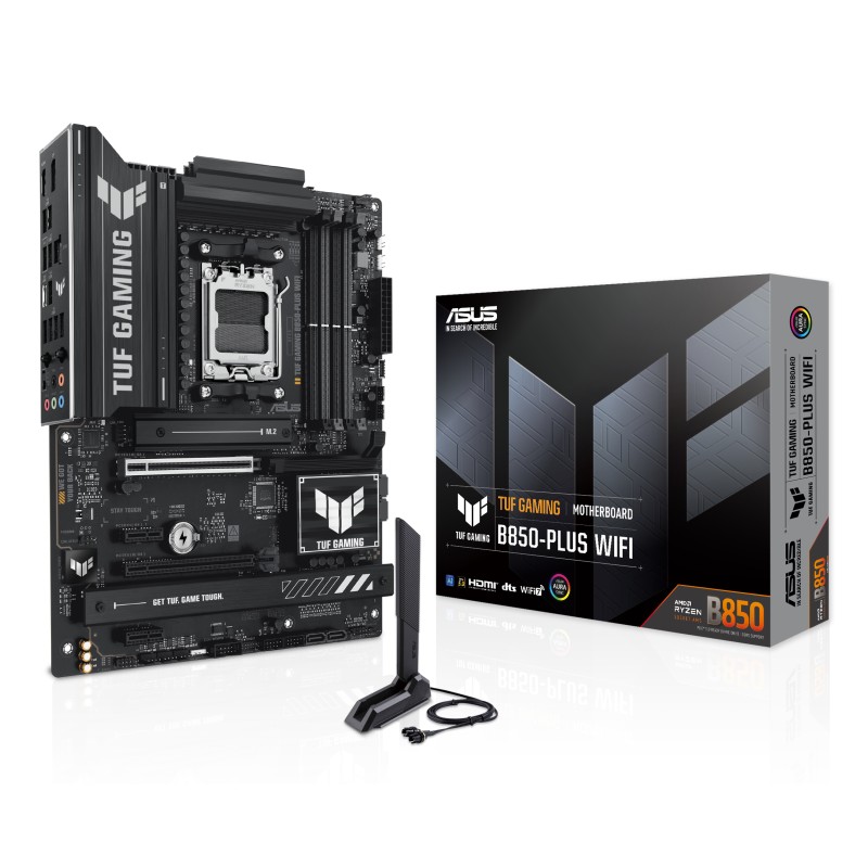Výhodný set MB ASUS TUF Gaming B850-PLUS WIFI + Skříň TUF Gaming GT502 Horizon TG ARGB Black