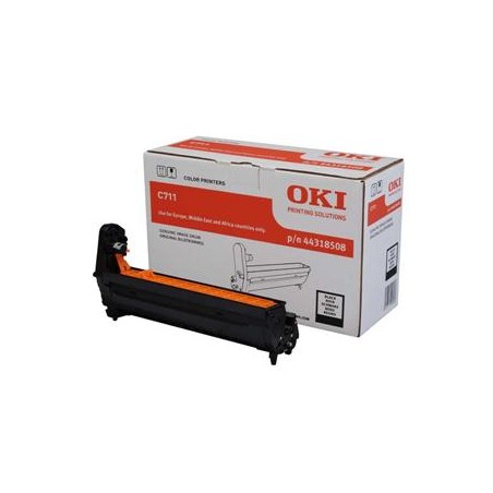 OKI originální válec 44318508, black, 20000str.