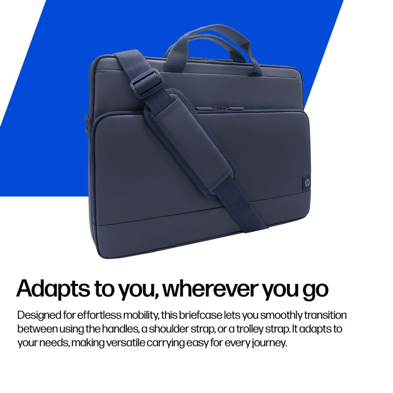 Modern Navy Blazer 14-inch Laptop Briefcase EURO