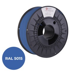 Tisková struna (filament) C-TECH PREMIUM LINE, PLA, nebeská modrá, RAL5015, 1,75mm, 1kg