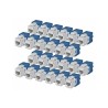 Startech CAT6 Keystone Jack 24-Pack/24-PACK180-Degree Toolless White