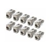 Startech CAT6A Keystone Jack 10-Pack/10-PACK90-Degree/Toolless/Shield