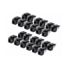 CAT6 KEYSTONE JACK 24-PACK/24-PACK90-DEGREE 110 PUNCH DOWN C6KEY110BK24PK