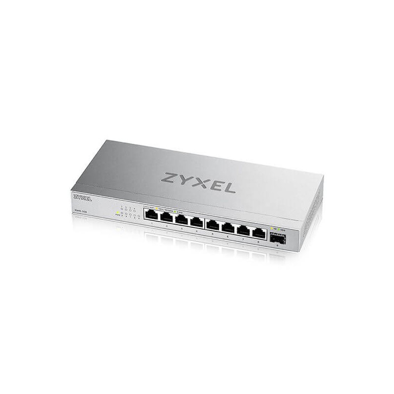 Zyxel XMG-108 8 Ports 2,5G + 1 SFP+ Desktop MultiGig unmanaged Switch
