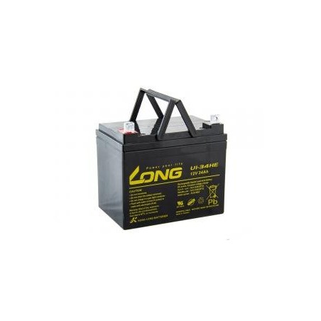 LONG baterie 12V 34Ah F4 DeepCycle (U1-34HE) PBLO12V034F4AD