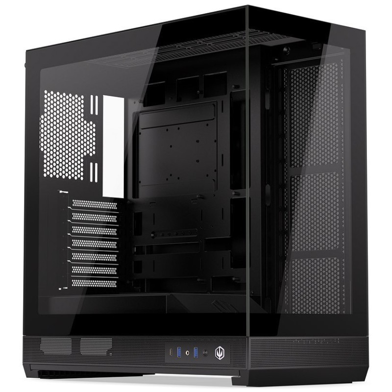 Endorfy skříň Fishtank 6000 Flex,Průhledná bočnice, E-ATX, černá
