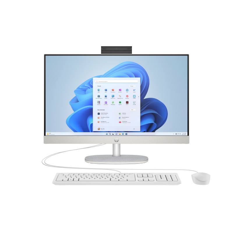 HP AiO 24-cr0022nc, 24" FHD, i5-1335U, 8GB DDR4 3200, SSD 512GB, Win11 Home, 2M Game Pass